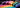 A vibrant close-up of rainbow colours