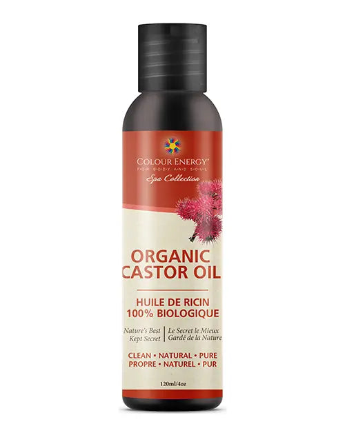 Organic Castor Oil, 120ml/4oz