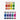 Rainbow Pack (One each R-V, P&T) Colour Bath® Bottles
