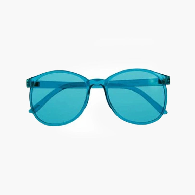 Colour Therapy Round Style Eyewear — Turquoise