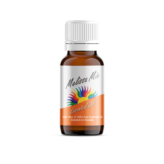 Melissa Mix Essential Oil in Jojoba