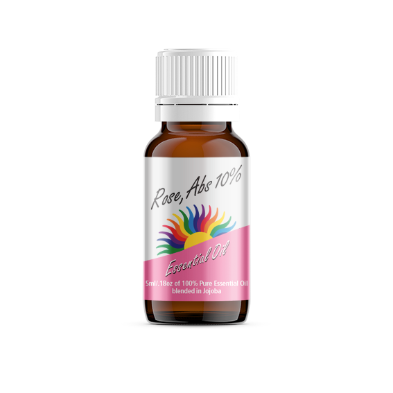 Rose, Absolute Essential Oil in Jojoba - Colour Energy Canada Retail