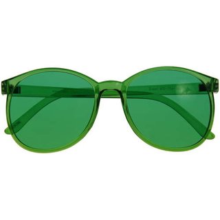 Colour Therapy Round Style Eyewear — Green