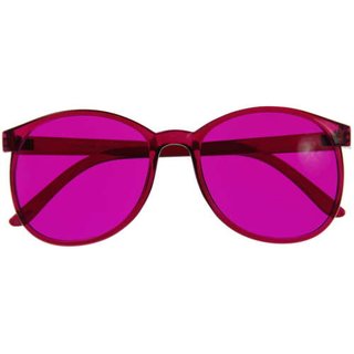 Colour Therapy Round Style Eyewear — Magenta