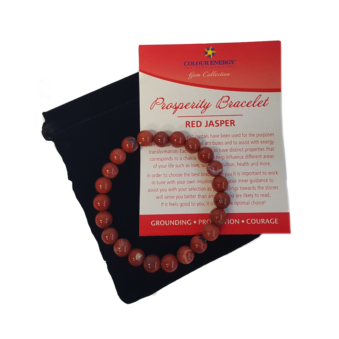 Prosperity Bracelet — Red - Colour Energy Canada Retail