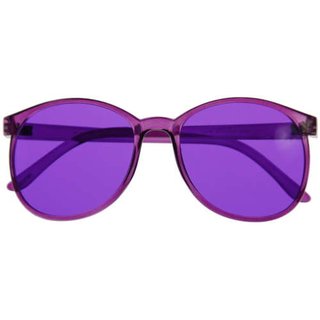 Colour Therapy Round Style Eyewear — Violet