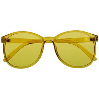 Colour Therapy Round Style Eyewear — Yellow